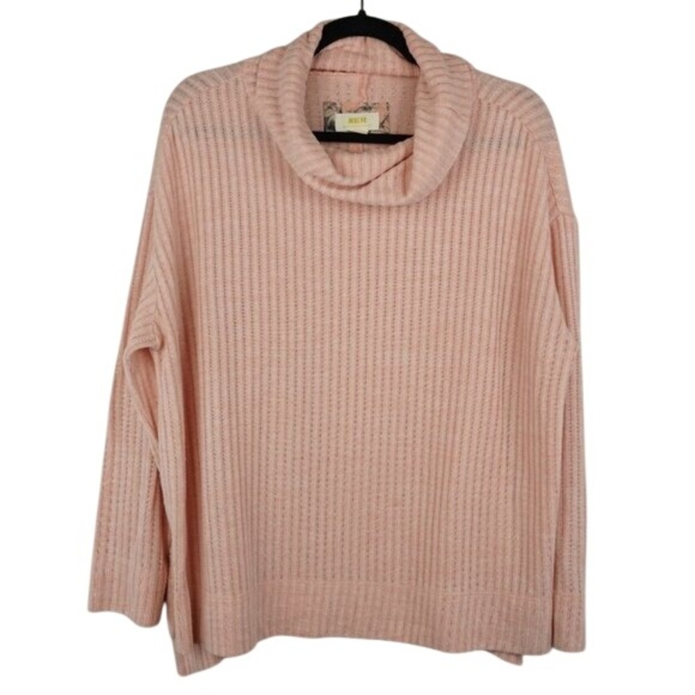 Maeve‎ Pink Cowl Neck Pullover Sweater Size Medium